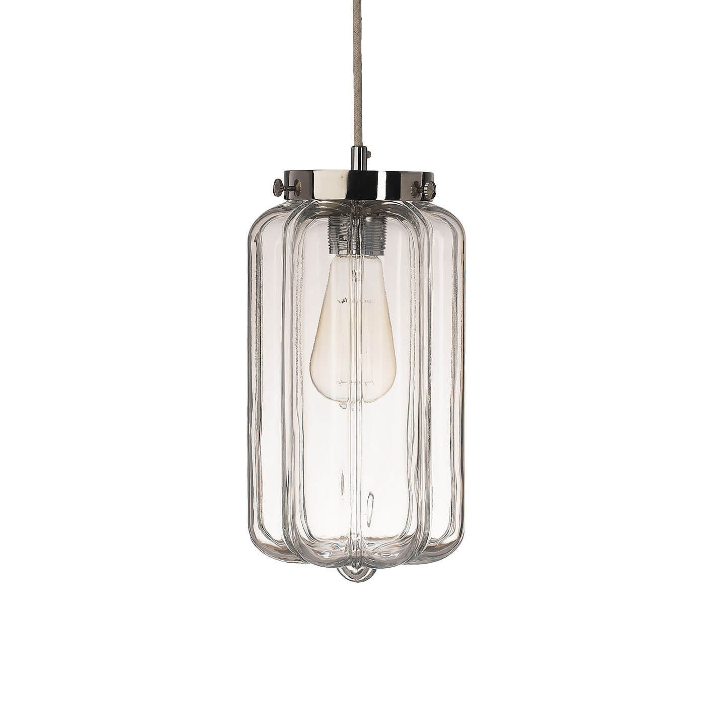 Deco Pendant Clear Glass Lamp