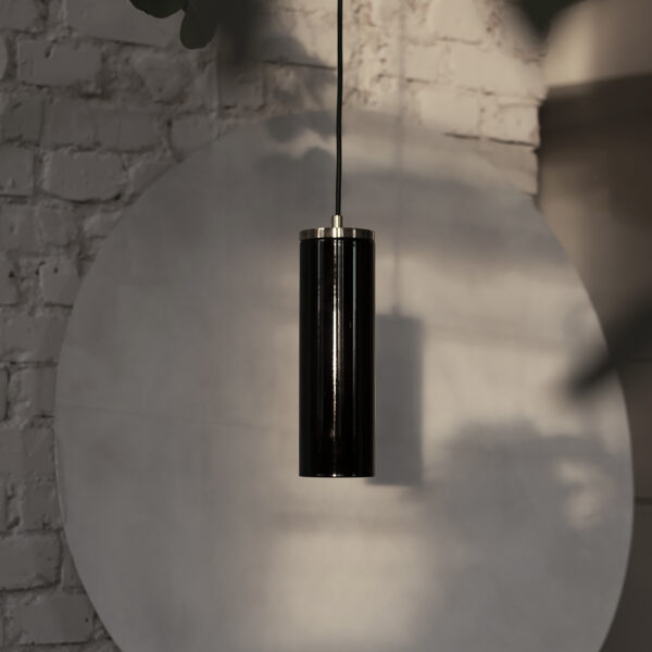 Glass Pendant Light Black Copenhagen