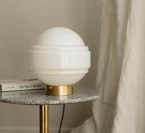 Glass table Lamp Saturn 4